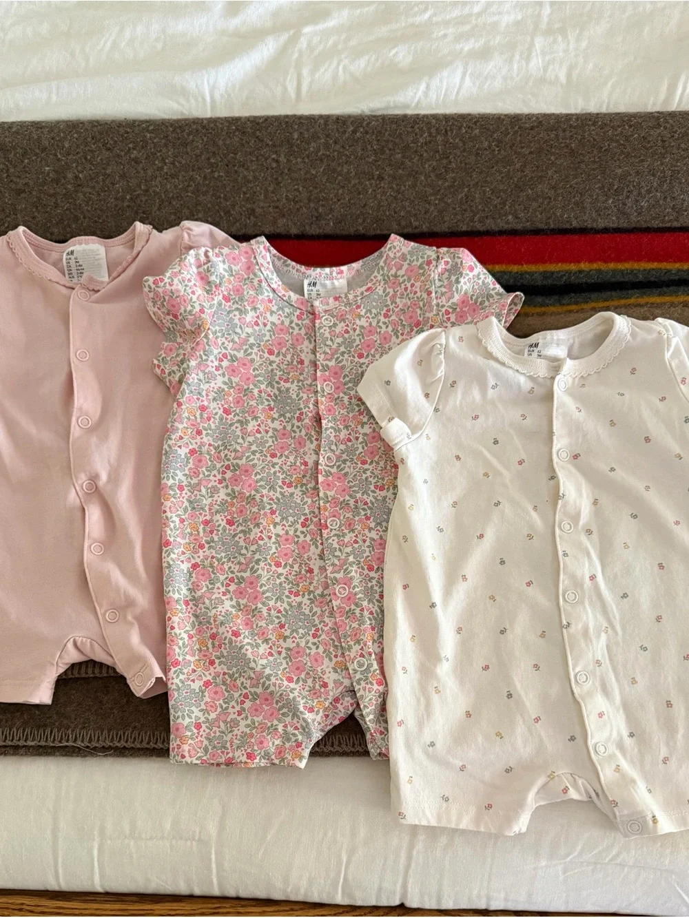 H & M Shortalls - Short Cotton Pajama Jumpsuits